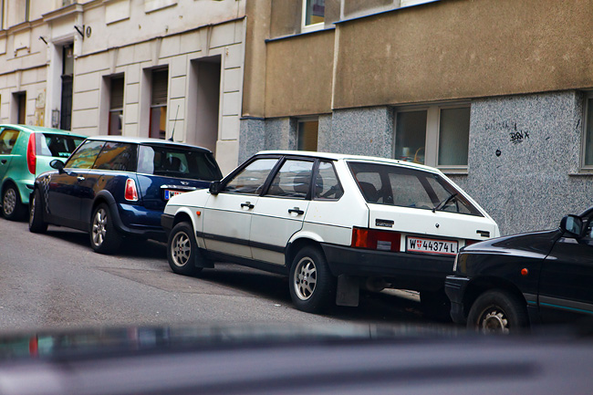 ВАЗ 2109 в Вене ВАЗ 2109 в Вене